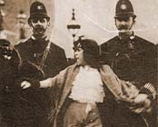 Dora Thewlis arrest, March 1907